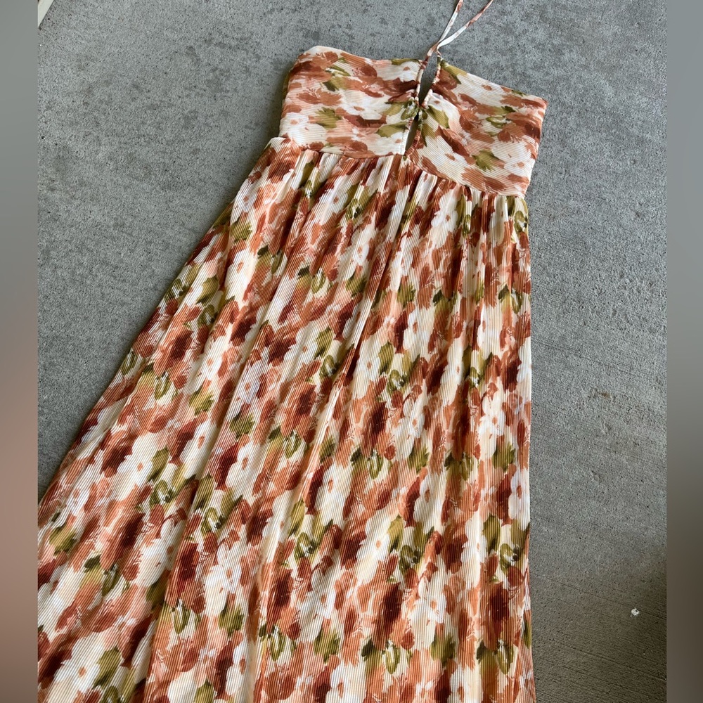 Abercrombie Floral Halter Maxi Dress - Picture 3 of 5